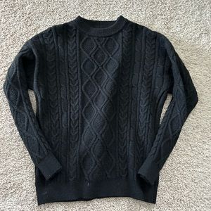Aelfric Eden Black Knitted Sweater Size M